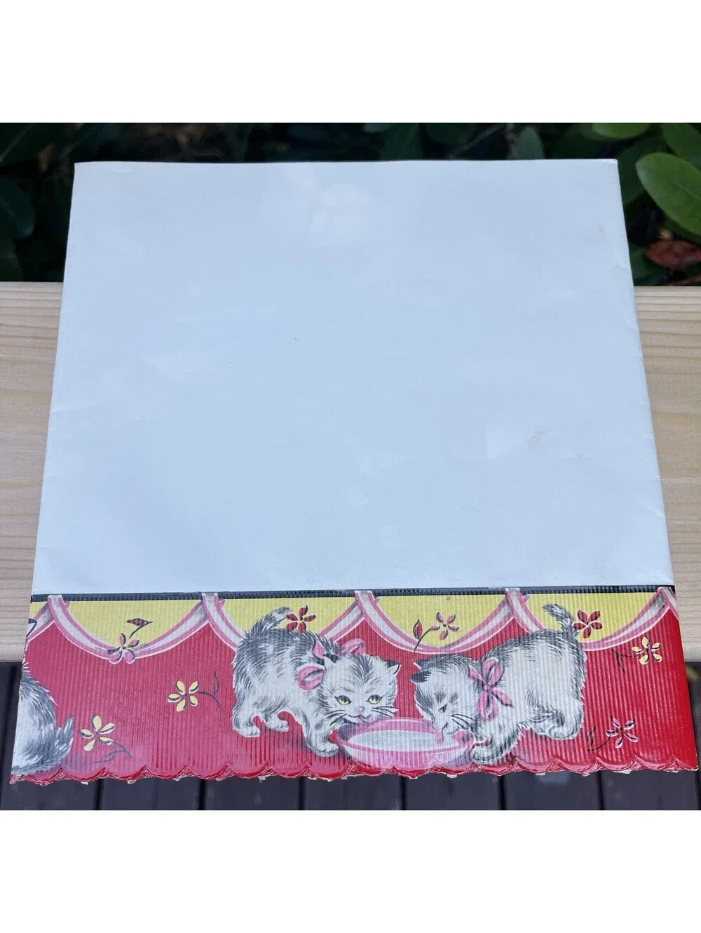 Vintage STAN-PAK Roylies Shelf Paper Kitty Cats 60/70s 8.25 Feet X 9” Width